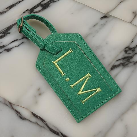 Travel Label Green
