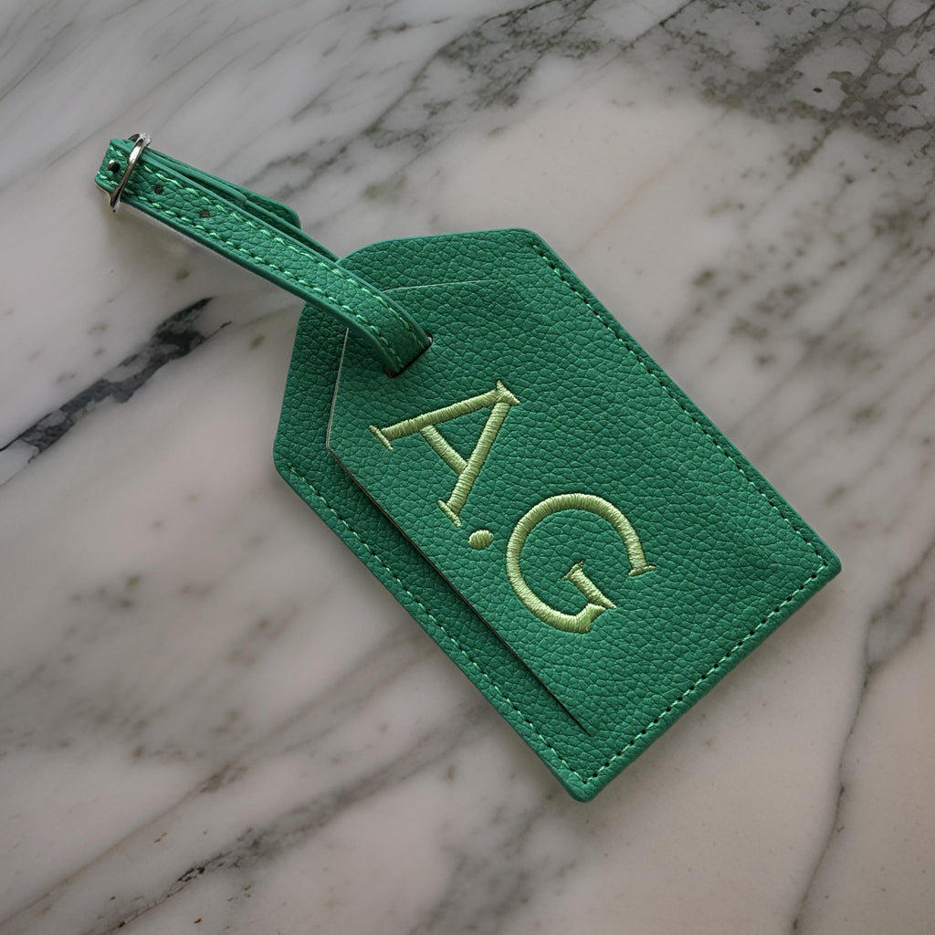 Travel Label Green