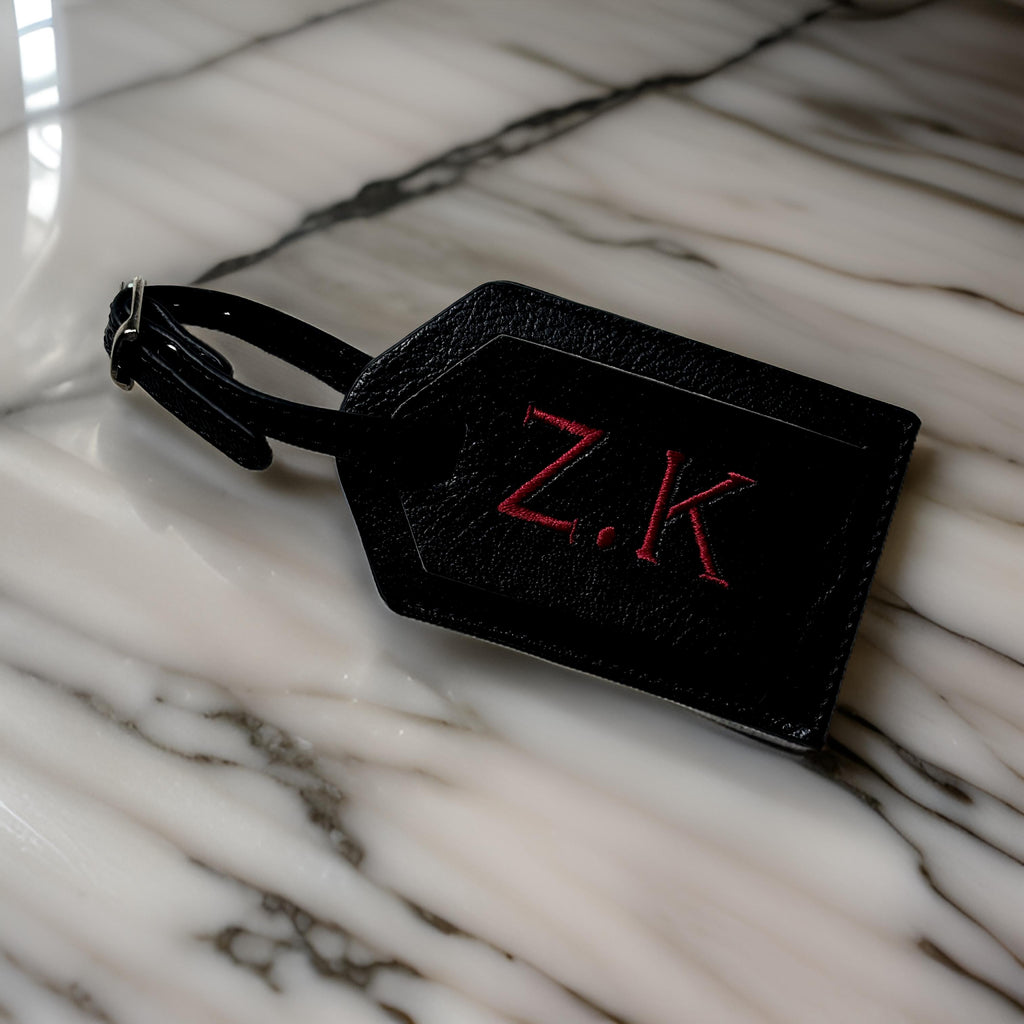 Travel Label Black
