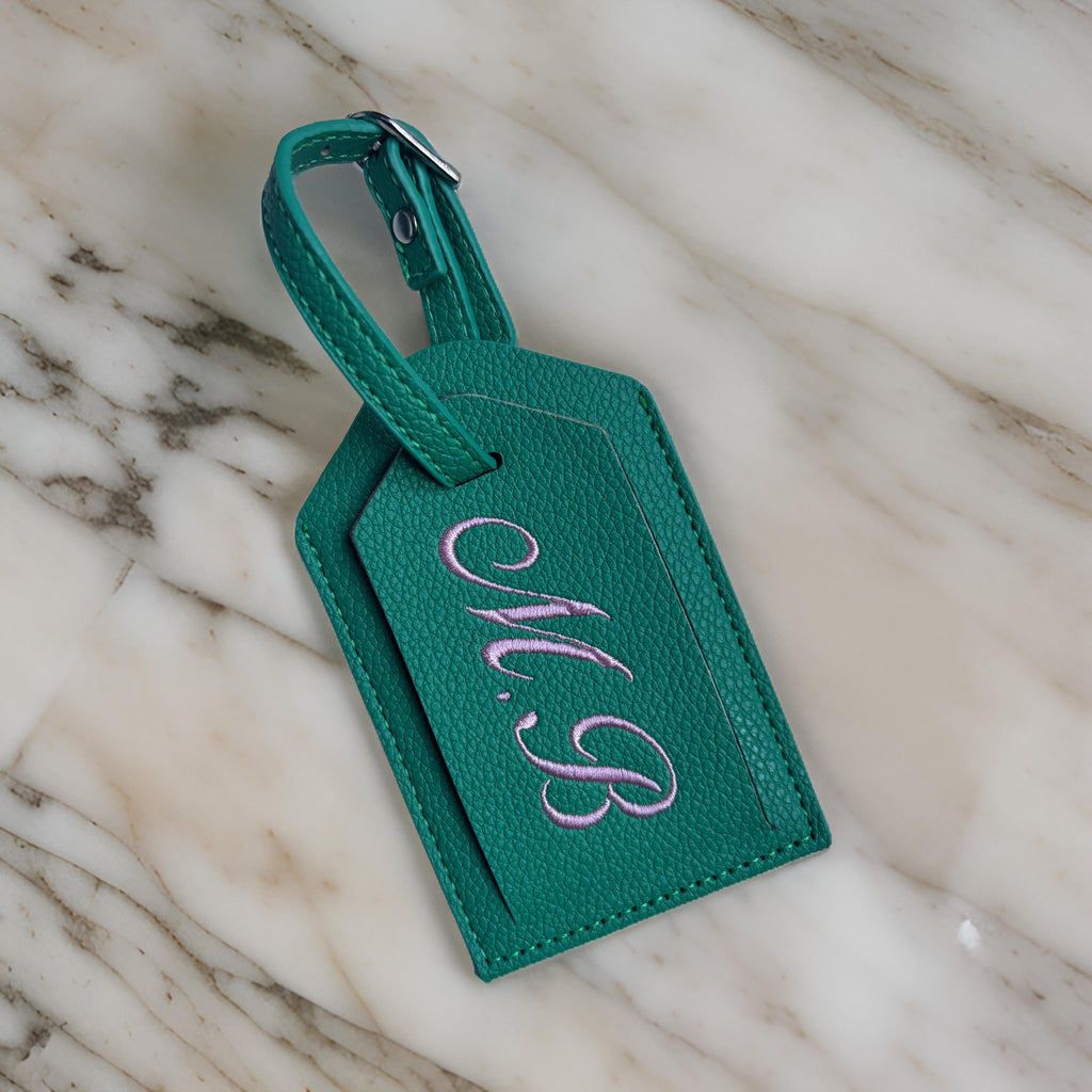 Travel Label Green