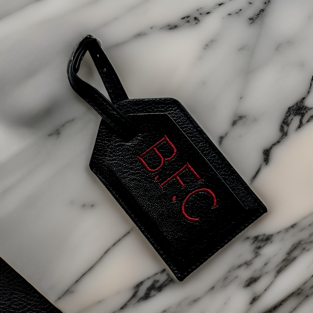 Travel Label Black